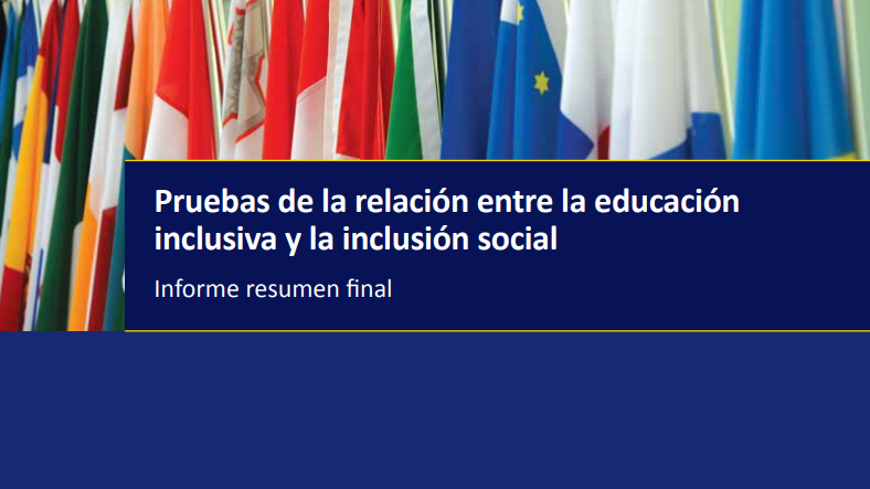 Una investigación realizada en Europa revela que la educación inclusiva conduce a una mayor inclusión social